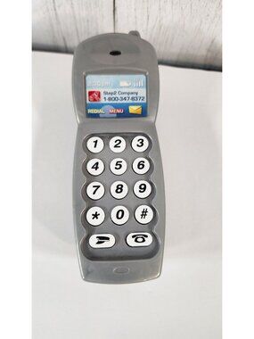 STEP 2 KITCHEN REPLACEMENT ELECTRONIC PHONE SOUNDS CORDLESS PLAY playhouse GRAY